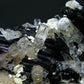 Clear Goshenite Beryl on Black Tourmaline Cluster From Namibia - 2.0" - 42.04 Grams