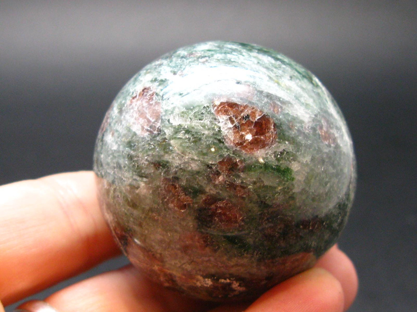 Rare Eclogite Ball Sphere From Norway - 1.7"