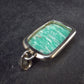 Rare Variscite Sterling Silver Pendant from Utah - 1.3" - 7.0 Grams