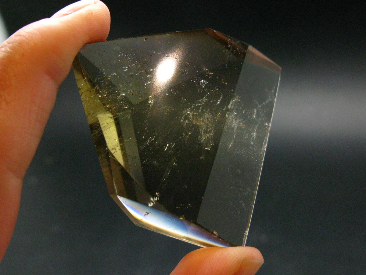 Nice Untreated Unheated Citrine Polished Stone from Zambia - 41.39 Grams - 1.9"