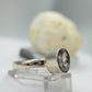 Natural Phenakite (Phenacite) Oval Faceted Ring in Sterling Silver - Size 7