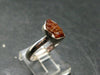 Pezzottaite Crystal Silver Ring From Madagascar - Size 8 - 2.03 Grams