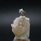 Phenakite Phenacite Crystal Silver Pendant from Russia - 0.8" - 1.54 Grams