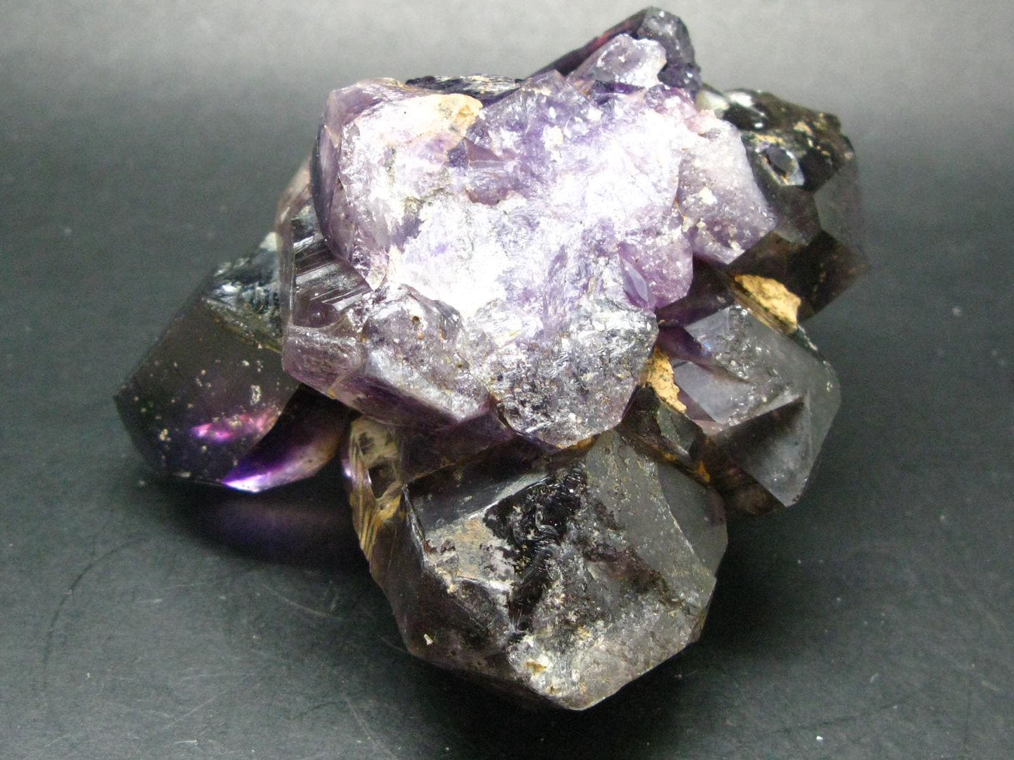 Stunning Brandenberg Brandberg Amethyst Quartz Cluster From Namibia - 4.7"