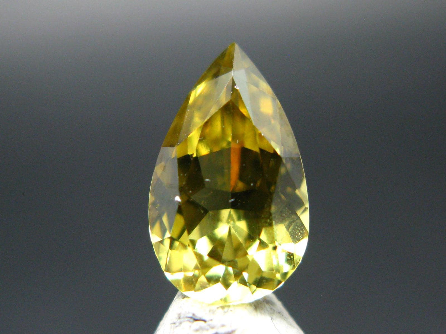 Green Chrysoberyl Cut Gem From Brazil - 1.72 Carats