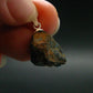 Rare Raw Blue Euclase Gem Crystal Silver Pendant from Zimbabwe - 0.9" - 2.05 Grams