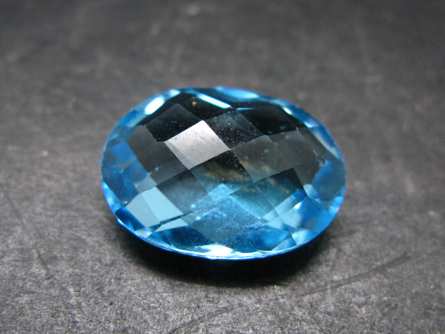 Gem Blue Topaz Cut Stone From Brazil - 15.04 Carats