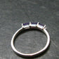 Natural Rich Purple Color Amethyst Sterling Silver Ring - 1.34 Grams - Size 6