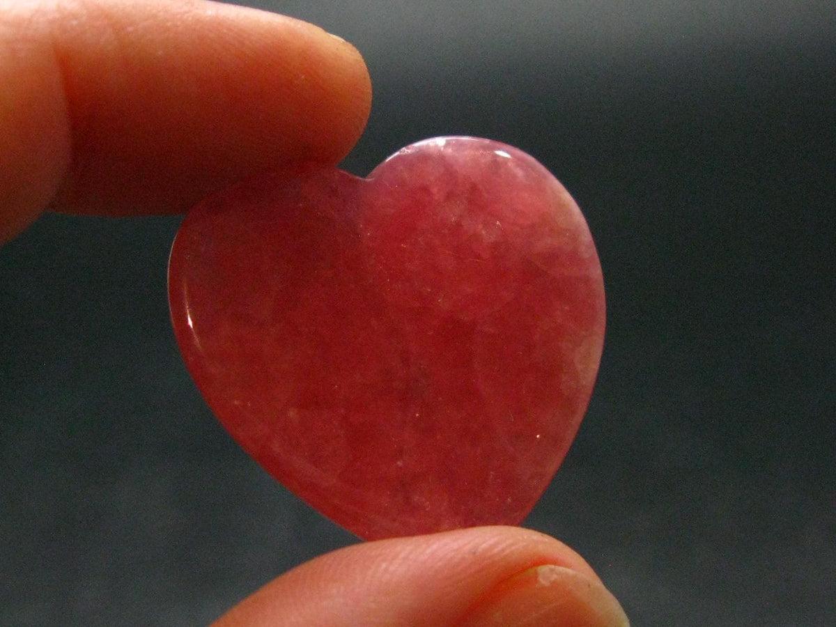 Rhodochrosite Heart from Argentina - 1.1" - 7.40 Grams