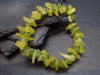 Peridot & Brucite Genuine Bracelet ~ 7 Inches ~ 12mm Crystal Beads