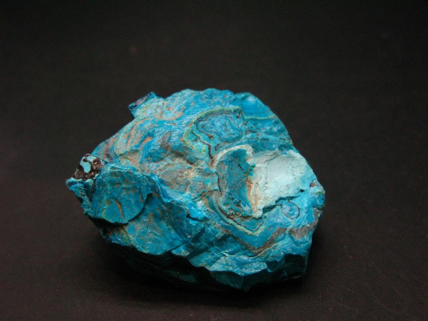 Raw Chrysocola Piece from Peru - 1.9" - 51.52 Grams