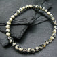 Dalmation Jasper Genuine Bracelet ~ 7 Inches ~ 4mm Round Beads