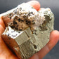 Perfect Pyrite Cube Crystal from Spain - 2.6" - 318 Grams