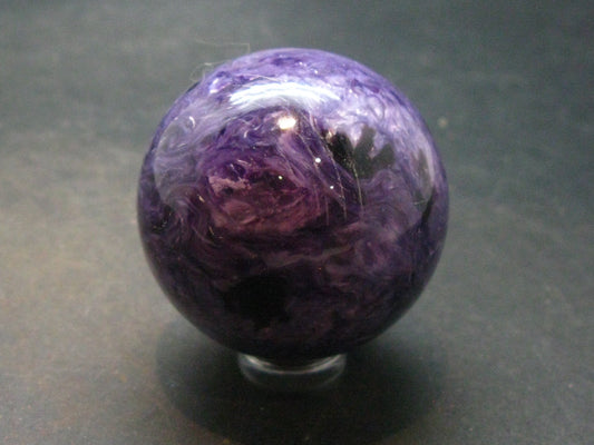 Nice Charoite Sphere from Russia - 104.05 Grams - 1.6"