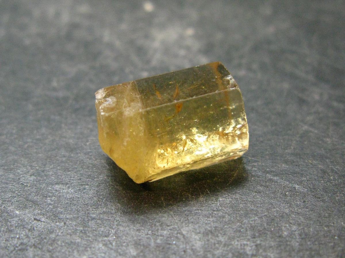 Gem Heliodor Golden Beryl Crystal From Tajikistan - 16.95 Carats - 0.6"
