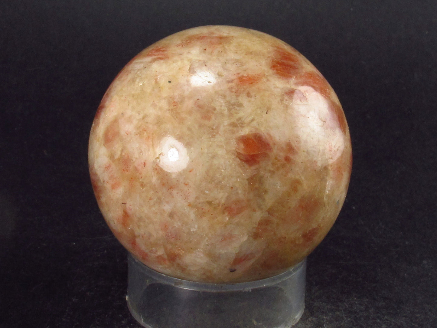Sunstone Sphere Ball From India - 1.8"