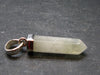 Gem Libyan Desert Glass Tektite Pendant Sterling Silver from Libya - 1.4" - 2.81 Grams