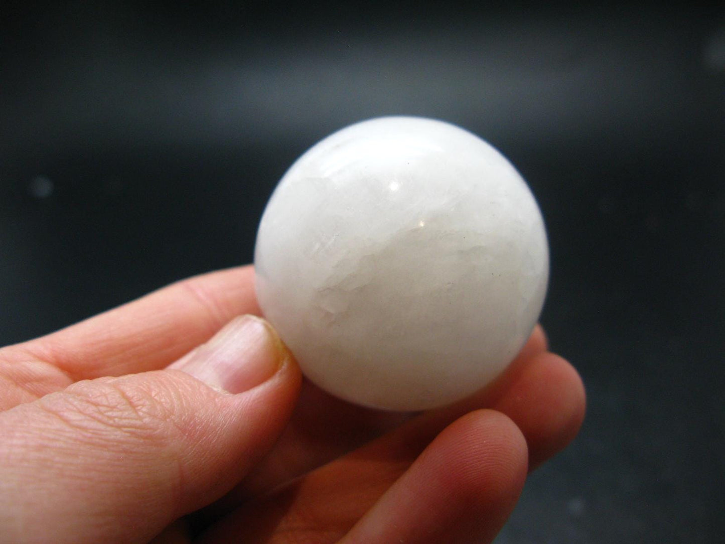 Rare Cryolite Sphere Ball From Greenland - 1.5" - 87.65 Grams