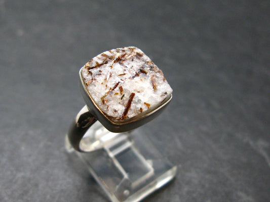 Astrophylite Astrophyllite Silver Ring From Russia - Size 10 - 5.3 Grams