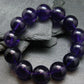 AAA Grade Amethyst Gem Genuine Bracelet ~ 7 Inches ~ 16mm Round Beads