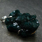 Dioptase Crystal Silver Pendant from Congo - 17.82 Grams - 1.7"