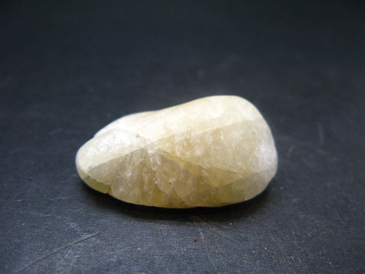 Very Nice Raw Agni Gold Danburite Tumbled Stone from Tanzania - 1.3" - 14.67 Grams