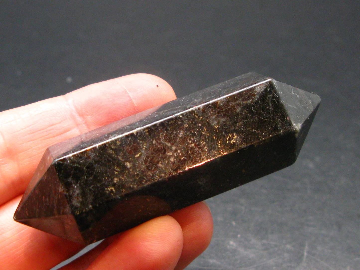 Large Metallic Bronze Astrophylite Astrophyllite wand From China - 2.6"