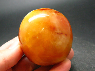 Carnelian Tumbled Stone From Madagascar - 1.9" - 116.75 Grams