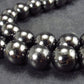 Elite Shungite Necklace with 8mm Round Beads From Russia - 18"