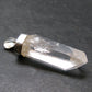 Lemurian Quartz Crystal Pendant From Brazil - 1.6" - 6.62 Grams