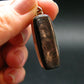 Tumbled Hypersthene Silver Pendant From Canada - 1.6"