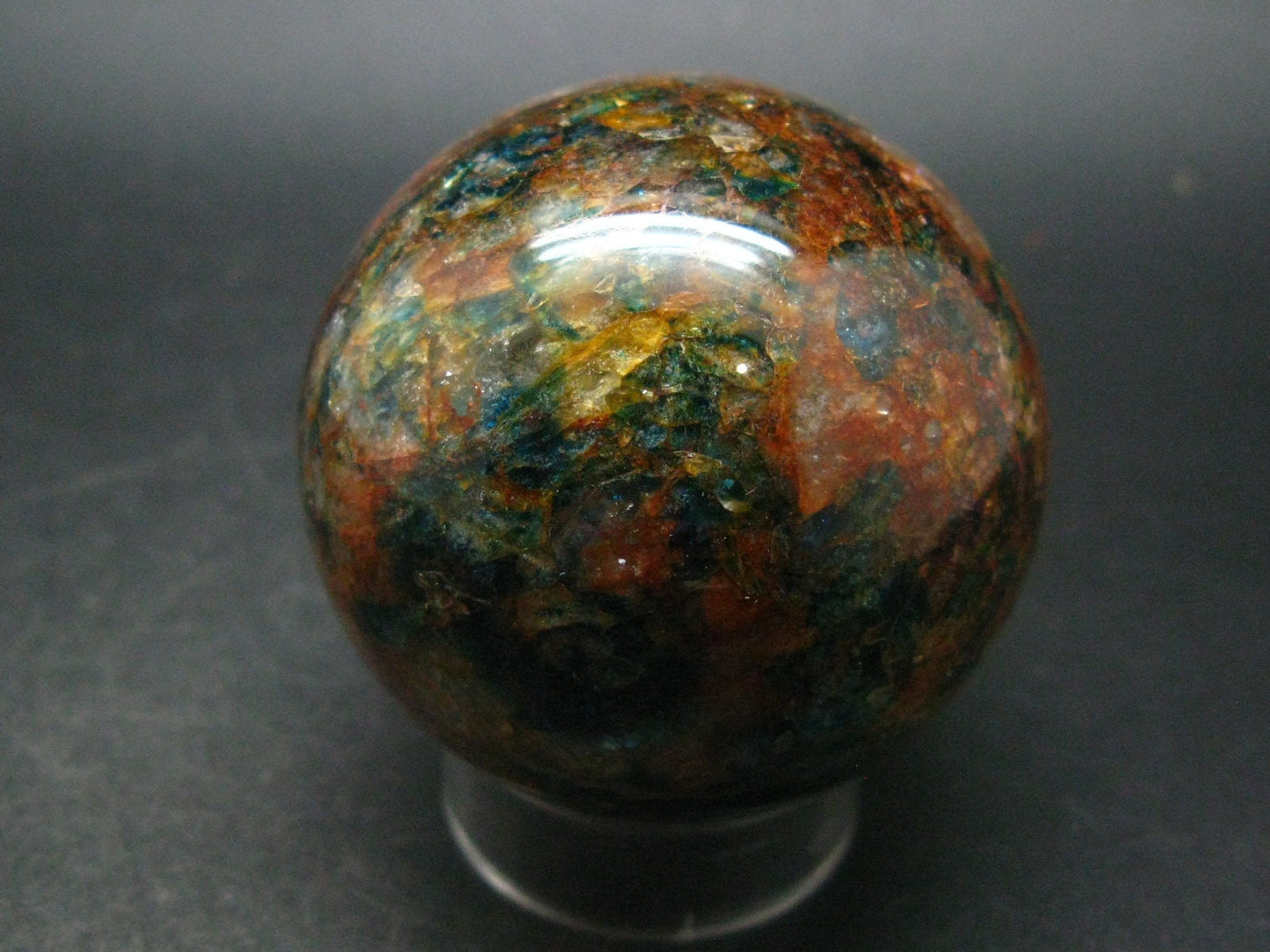 Large Euclase Blue Sphere Ball From Zimbabwe - 203 Grams - 2.0"