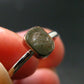 Gem Green Kornerupine Silver Ring From Tanzania - 1.92 Grams - size 6