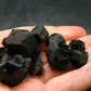 lot of 10 Black Melanite Andradite Garnet Crystals From Mali - 45.17 Grams