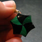 Queen of Green!! Genuine Vivid Vibrant Green Malachite Sterling Silver Pendant - 1.1" - 2.69 Grams