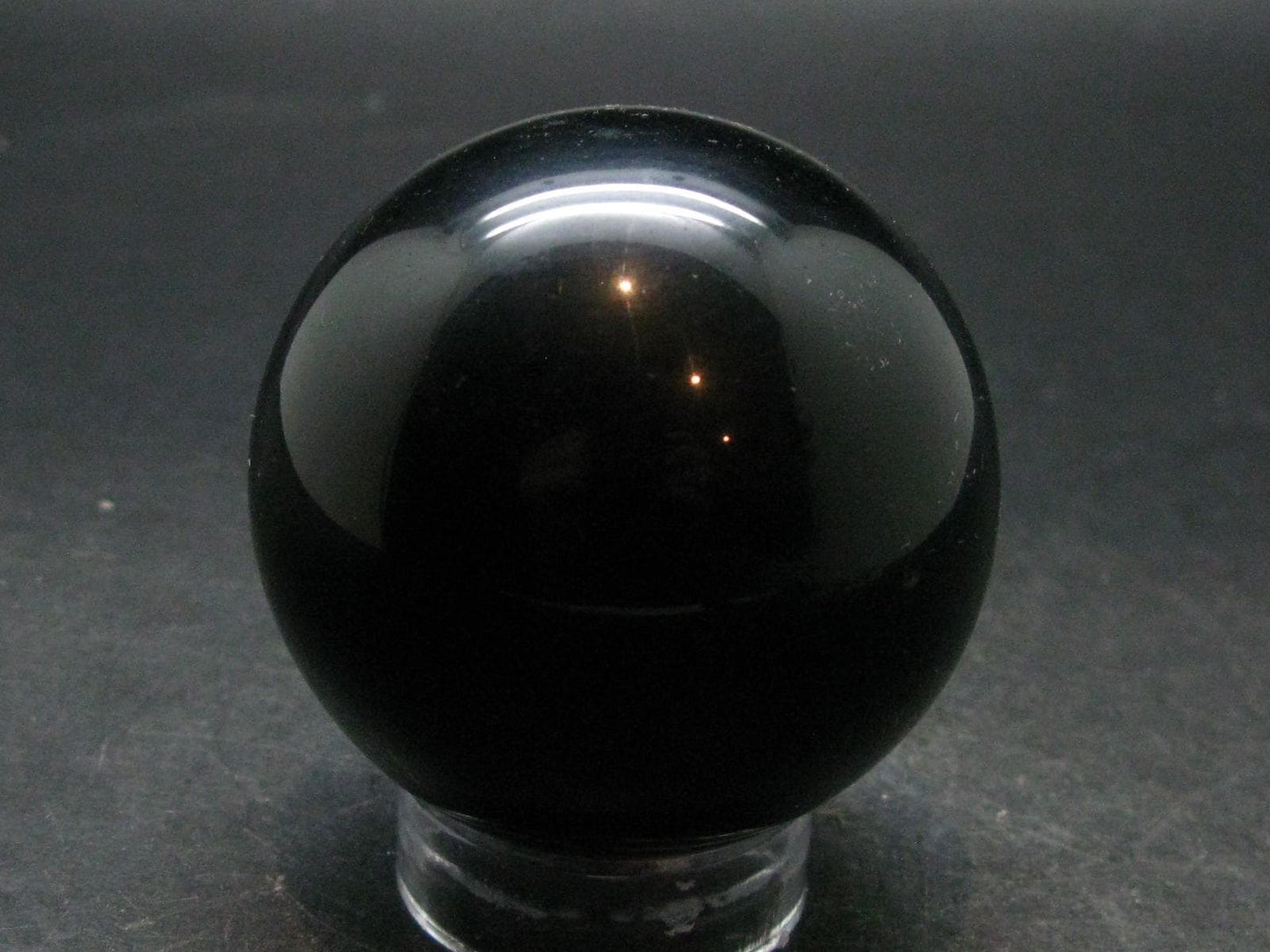 Black Obsidian Sphere From Mexico - 2.1"