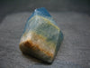 Aquatine Blue Calcite Tumbled Stone from Argentina - 1.6"- 25.41 Grams