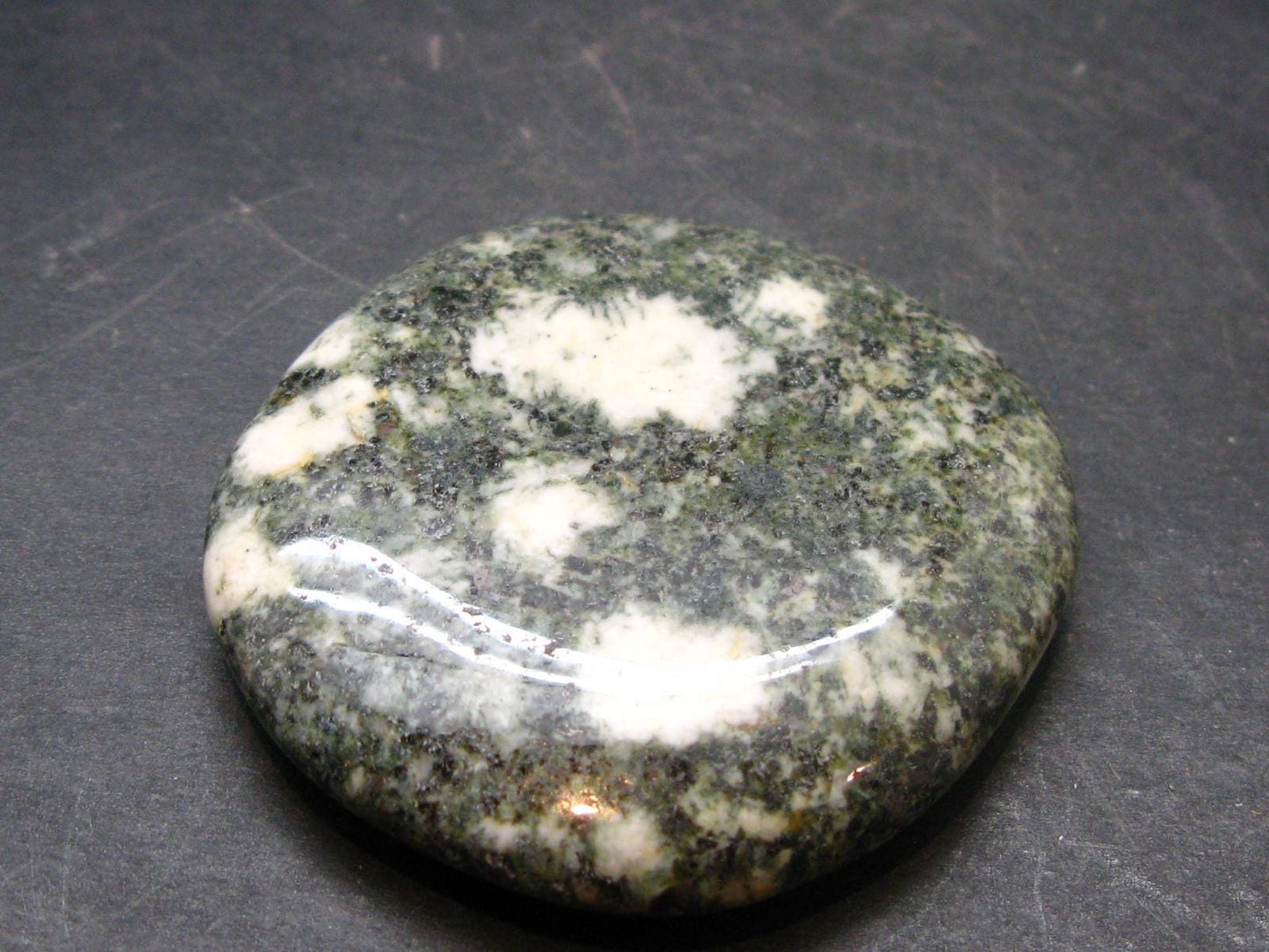 Rare Stonehenge Preseli Bluestone Tumbled Crystal From Wales UK - 1.9" - 43.4 Grams
