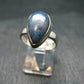 Ruby & Kyanite Silver Ring From India - 5.30 Grams - Size 7