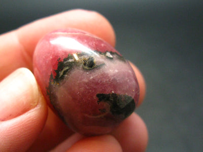 Rhodochrosite Egg from Argentina - 1.0" - 18.58 Grams