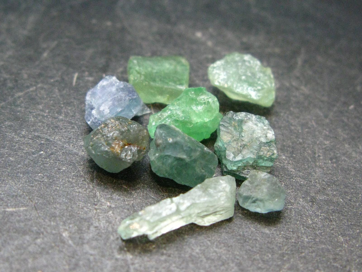 Rare Lot of Kornerupine Crystals from Tanzania - 32.40 Carats