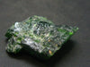 Gemmy Raw Natural Intense Forest Green Chrome Diopside Raw Piecet from Russia - 0.9"