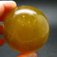Yellow Fluorite Crystal Sphere From China - 2.0" - 244.93 Grams