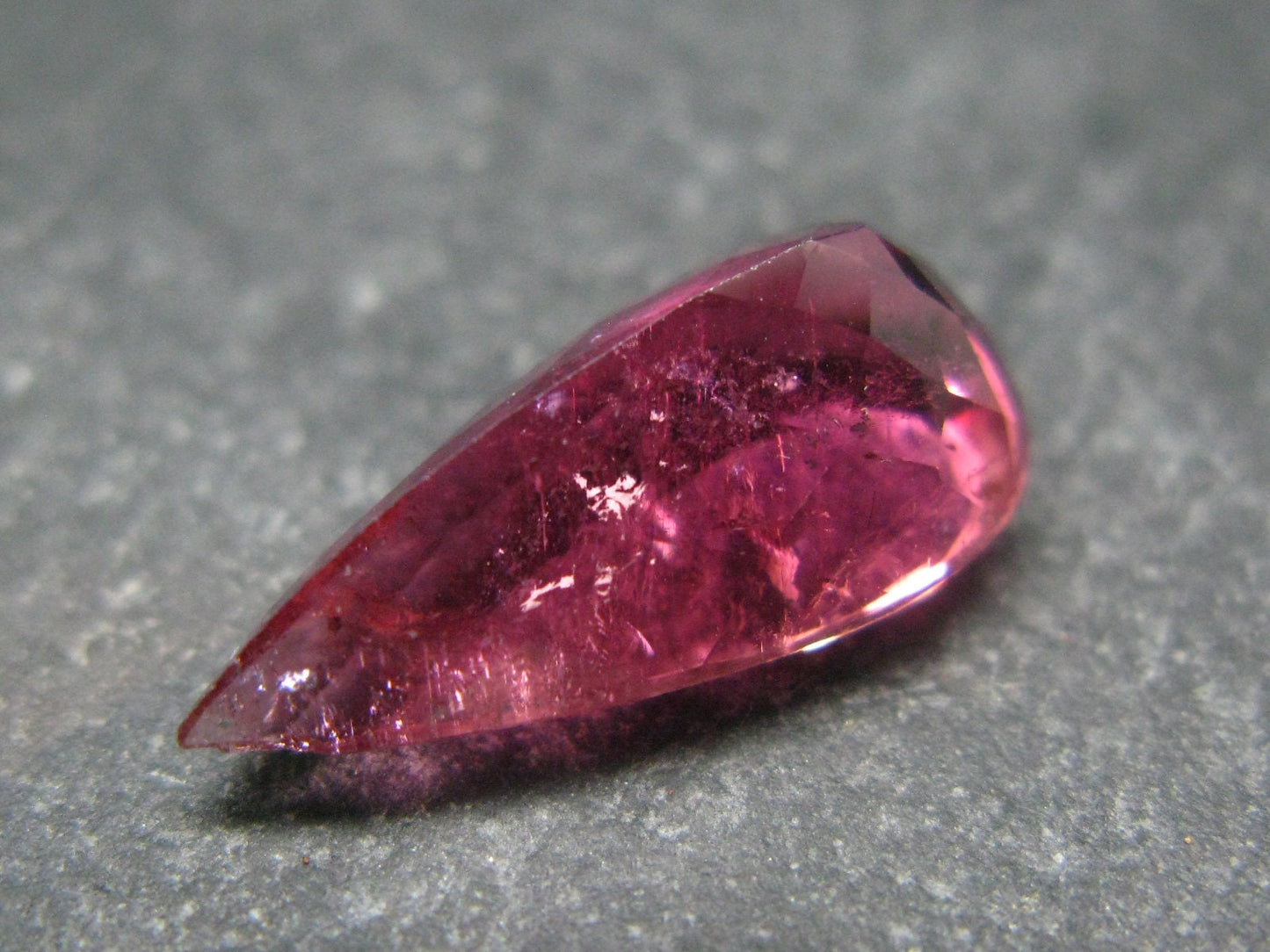 Pink Tourmaline Cut Stone Gem From Brazil - 8.94 Carats - 20x10mm