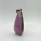 Natural Kunzite Pendant | Sterling Silver Jewelry | Light Purple Crystal | Heart Chakra Stone | Calming Gemstone