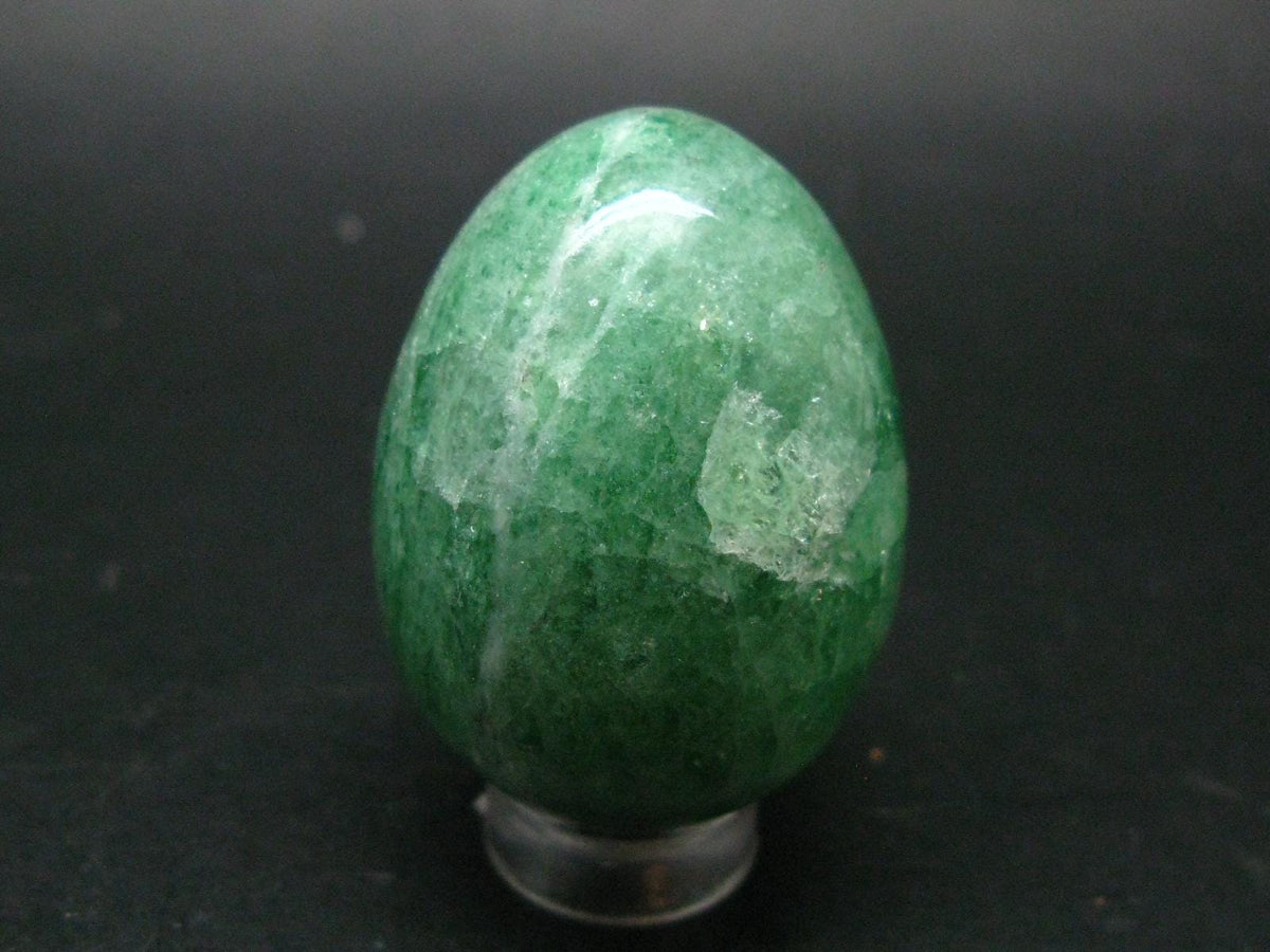 Gem Tsavorite Garnet Egg From Tanzania - 59.11 Grams - 1.6"