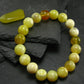 Yellow Opal Genuine Bracelet ~ 7 Inches ~ 10mm Round Beads