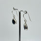 Teardrop Sapphire Sterling Silver Earrings | September Birthstone
