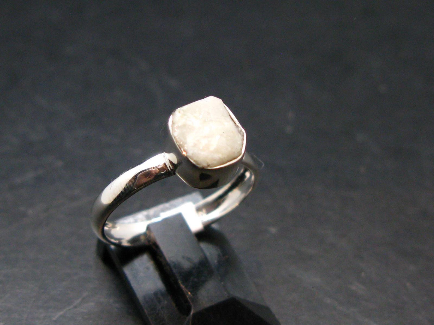 Phenakite Phenacite Sterling Silver Size 7 Ring from Nigeria - 1.93 Grams