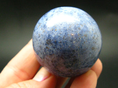 Dumortierite Ball Sphere From Peru - 84.94 Grams - 1.5"